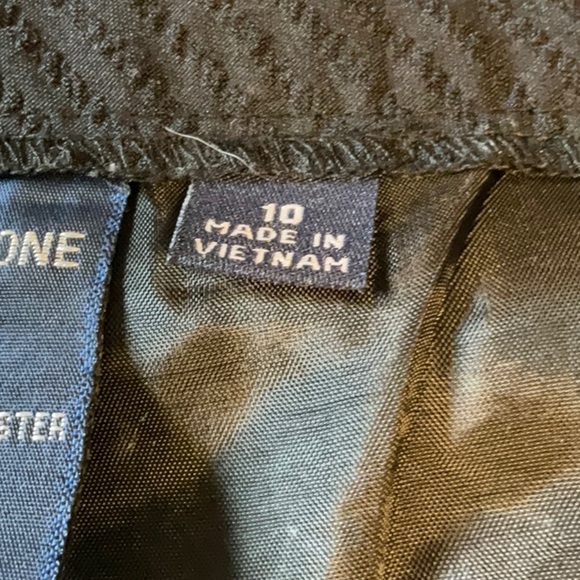 Evan Picone Black Dress Pants Sleek Formal Design - Picture 5 of 6